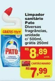 Sam's Club Limpador sanitário pato 500ml oferta