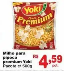 Sam's Club Milho para pipoca premium yoki 500g oferta