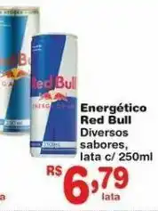 Sam's Club Energétic red bull 250ml oferta