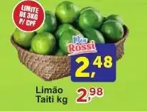 Rossi Supermercado Limão Taiti oferta