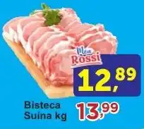 Rossi Supermercado Bisteca Suína oferta