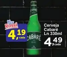 Rossi Supermercado Cerveja Cabaré Ln oferta