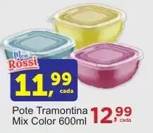 Rossi Supermercado Pote Tramontina Mix Color oferta