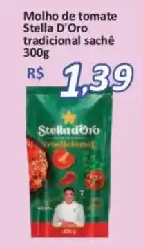 Supermercados Savegnago Molho de tomate Stella D'Oro tradicional sachê oferta