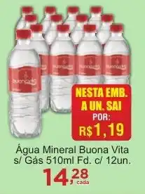 Rossi Supermercado Água Mineral Buona Vita s/ Gásl Fd. oferta