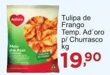 Rossi Supermercado Tulipa de Frango Temp. Ad'oro p/ Churrasco oferta