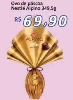 Supermercados Savegnago Ovo de páscoa Nestlé Alpino oferta