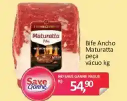 Supermercados Savegnago Bife Ancho Maturatta peça vácuo oferta