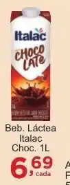 Rossi Supermercado Beb. Láctea Italac Choc. oferta