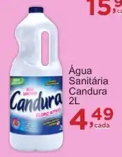 Rossi Supermercado Água Sanitária Candura oferta