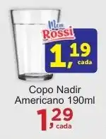 Rossi Supermercado Copo Nadir Americano oferta