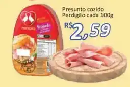 Supermercados Savegnago Presunto cozido Perdigão cada oferta