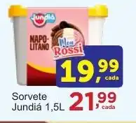 Rossi Supermercado Sorvete Jundia oferta