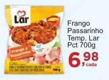 Rossi Supermercado Frango Passarinho Temp. Lar Pct oferta