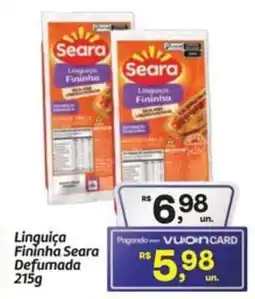 Fort Atacadista Linguiça Fininha Seara Defumada oferta
