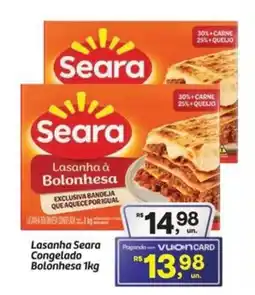 Fort Atacadista Lasanha Seara Congelado Bolonhesa oferta