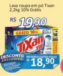 Supermercados Savegnago Lava roupa em pó Tixan oferta