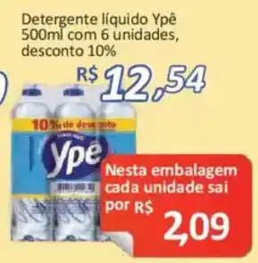 Supermercados Savegnago Detergente líquido Ypê oferta
