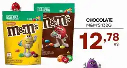 Mercadão Atacadista Chocolate m&m's oferta