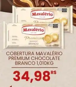 Mercadão Atacadista Cobertura mavalério premium chocolate branco oferta