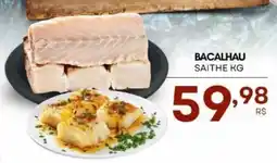 Mercadão Atacadista Bacalhau saithe oferta