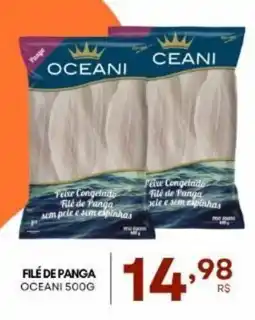 Mercadão Atacadista Filé de panga oceani oferta