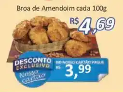 Supermercados Savegnago Broa de Amendoim cada oferta