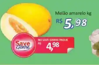 Supermercados Savegnago Melão amarelo oferta