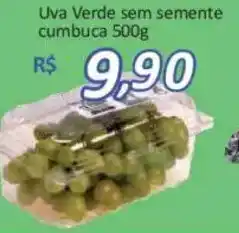 Supermercados Savegnago Uva Verde sem semente cumbuca oferta