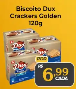 X Supermercados Biscoito Dux Crackers Golden oferta