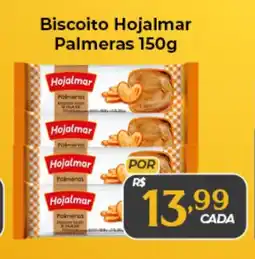 X Supermercados Biscoito Hojalmar Palmeras oferta