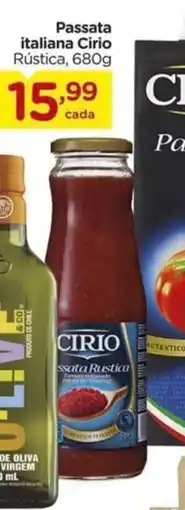 Carrefour Passata italiana Cirio Rústica, oferta