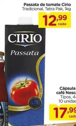 Carrefour Passata de tomate Cirio Tradicional, Tetra Pak, oferta