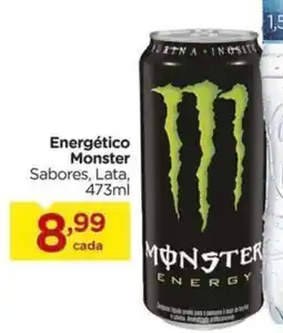 Carrefour Energético Monster Sabores, Lata, oferta