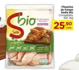 Carrefour Filezinho de frango Sadia Bio Congelado, IQF, oferta