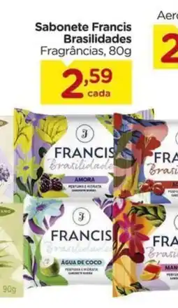 Carrefour Sabonete Francis Brasilidades Fragrâncias, oferta