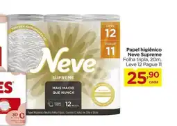 Carrefour Papel higiênico Neve Supreme oferta