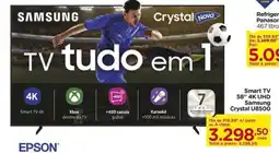 Carrefour Smart TV 58" 4K UHD Samsung Crystal U8500 oferta