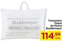 Carrefour Travesseiro Toque de Pluma Buddemeyer oferta