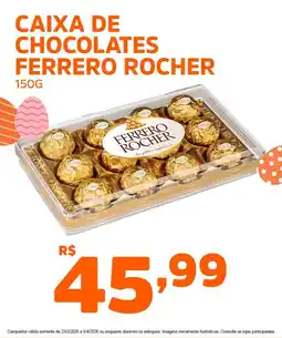 Supermercados Pague Menos Caixa de chocolates ferrero rocher oferta