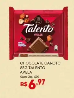 Bistek Supermercados Chocolate garoto talento avela oferta