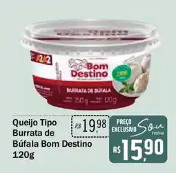 Festval Queijo Tipo Burrata de Búfala Bom Destino oferta
