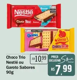 Festval Choco Trio Nestlé ou Garoto Sabores oferta