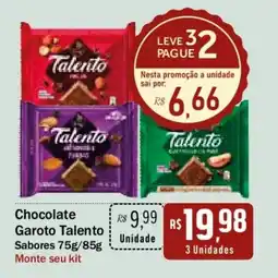 Festval Chocolate Garoto Talento Sabores oferta