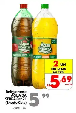 Althoff Supermercados Refrigerante ÁGUA DA SERRA Pet oferta