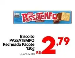 Althoff Supermercados Biscoito PASSATEMPO Recheado Pacote oferta