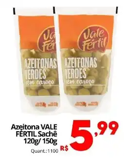 Althoff Supermercados Azeitona VALE FÉRTIL Sachê oferta
