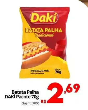 Althoff Supermercados Batata Palha DAKİ Pacote oferta