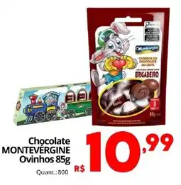Althoff Supermercados Chocolate MONTEVERGINE Ovinhos oferta