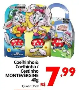 Althoff Supermercados Coelhinho & Coelhinha/ Cestinho MONTEVERGINE oferta